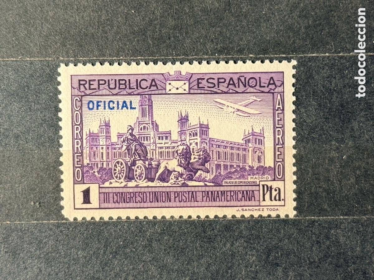 Sellos: Espa&ntilde;a. 1931. II Rep&uacute;blica. Edifil 634hcc. Nuevo **