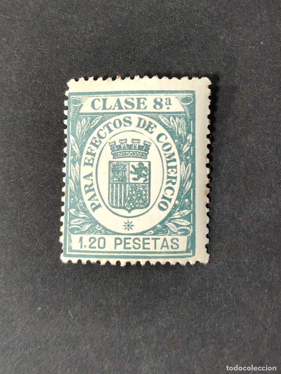 Sellos: Espa&ntilde;a sellos Republica 1.20 ptas 1932 timbre especial para efectos de comercio edifil 135 nuevo* so