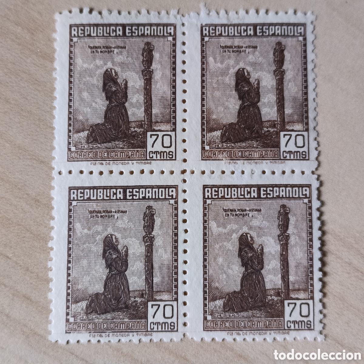 Timbres: SA1 Correo de Campa&ntilde;a 1939 Edifil NE52 MNH**