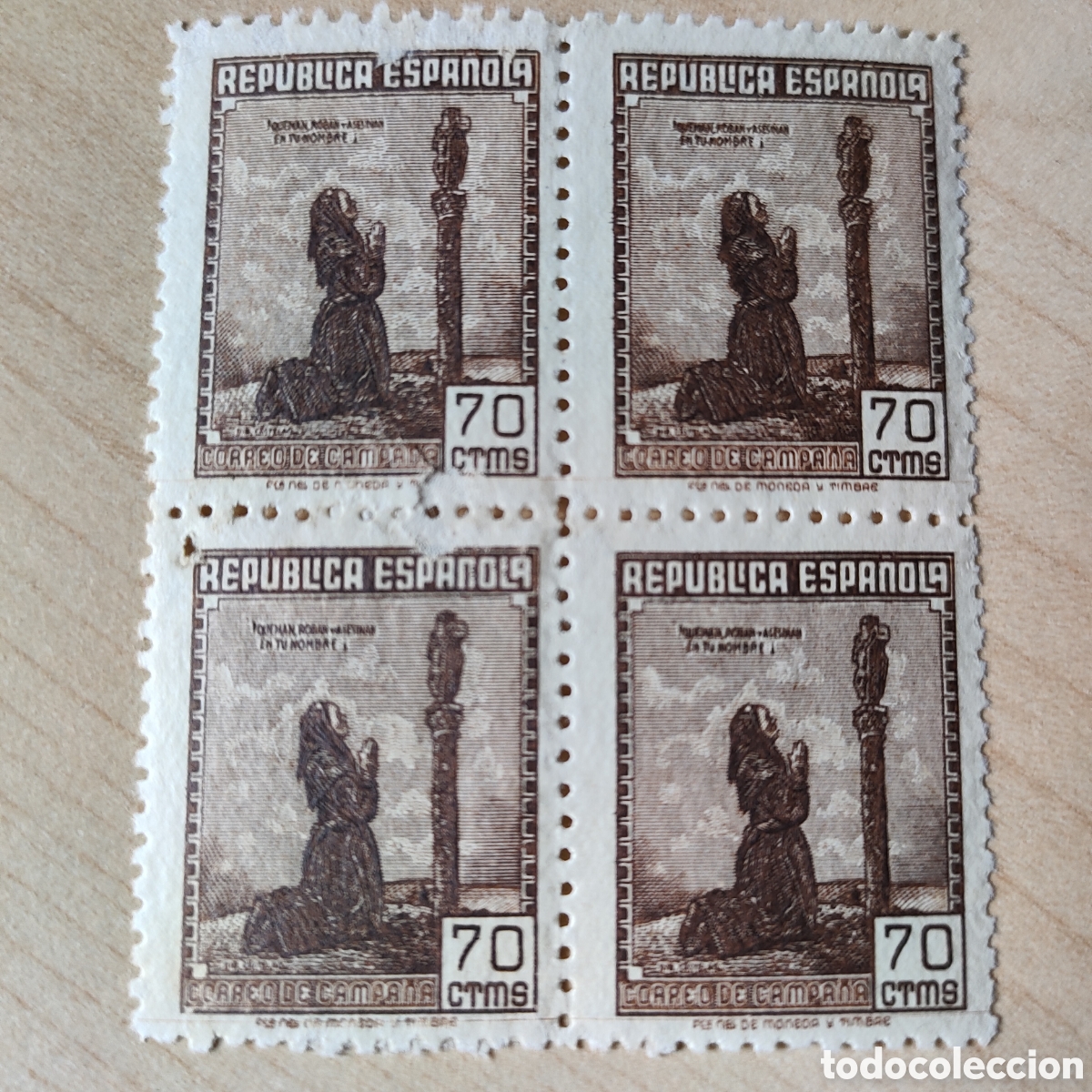Timbres: SA1 Correo de Campa&ntilde;a 1939 Edifil NE52 MNH** defecto Ver foto