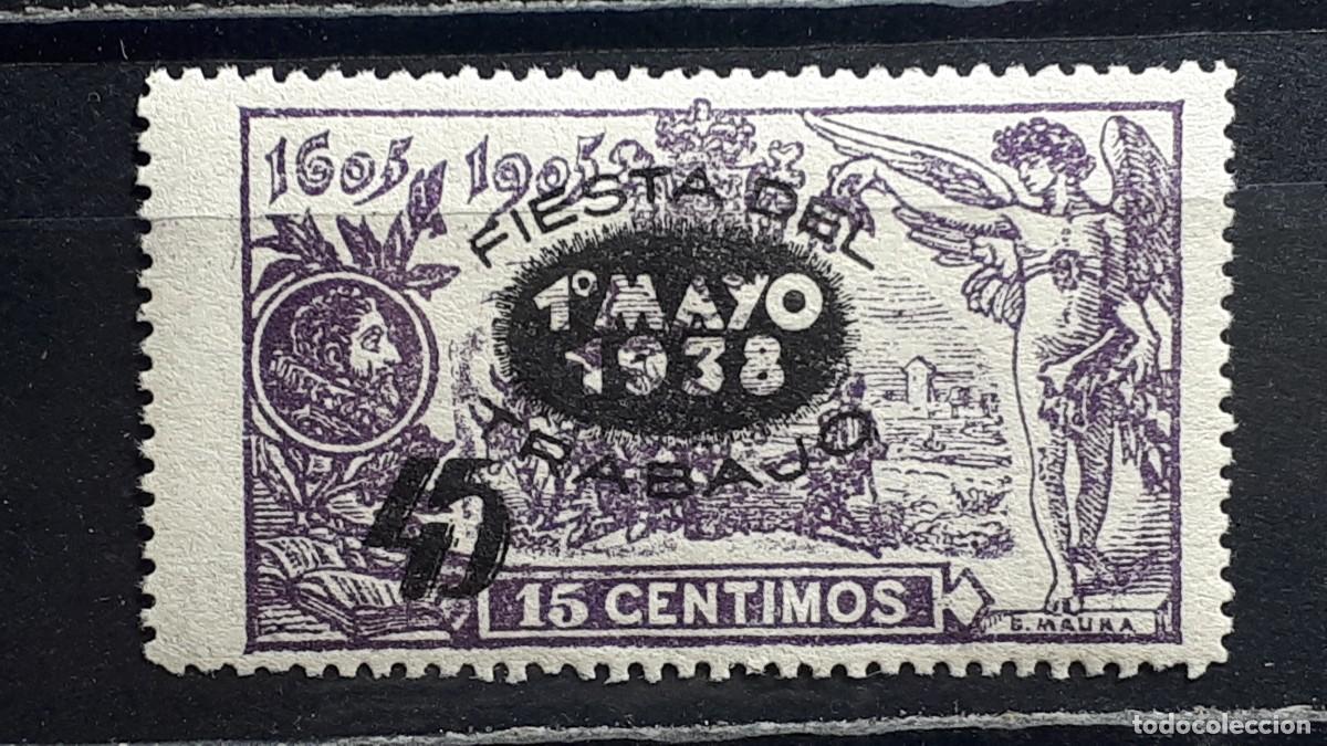 Sellos: ESPA&Ntilde;A . A&ntilde;o 1938 **. EDIFIL 761. Bien CENTRADO
