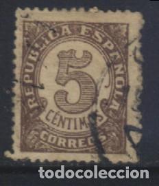 Sellos: S-12161- REPUBLICA ESPA&Ntilde;OLA 1938. CIFRA.