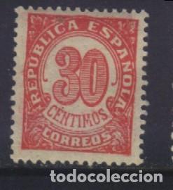 Sellos: S-12176- REPUBLICA ESPA&Ntilde;OLA 1938. CIFRA.