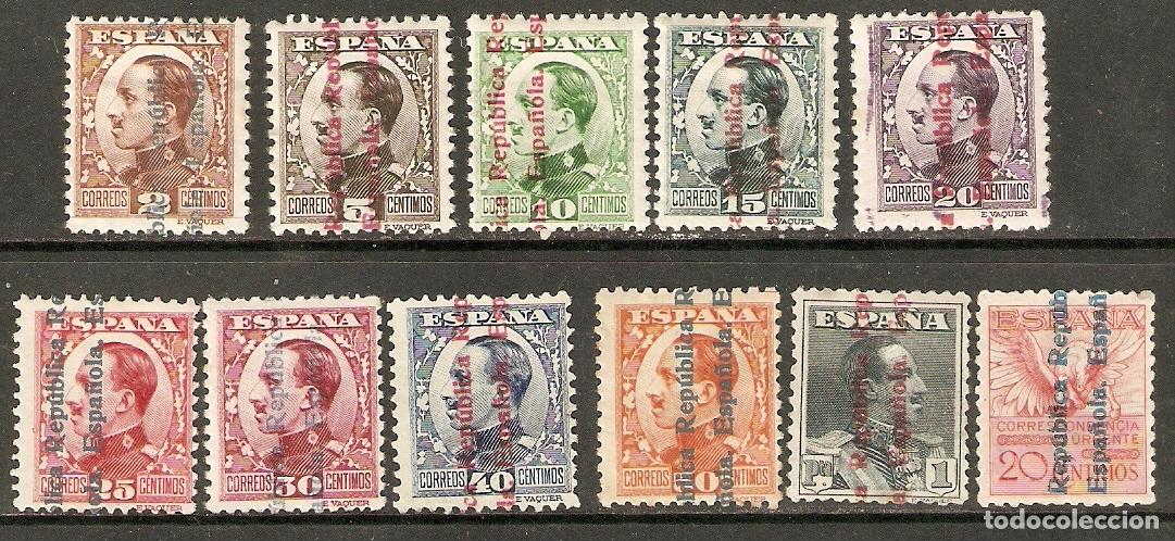 Selos: 1931 ALFONSO XIII SOBRECARGADO EDIFIL 593/3*