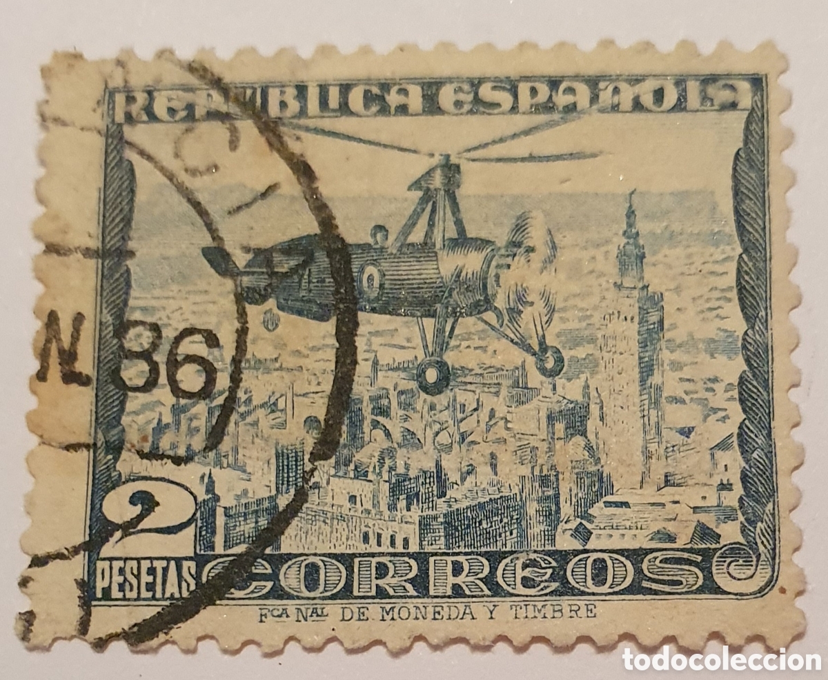 Sellos: CIELO BLANCO. EDIFIL 689