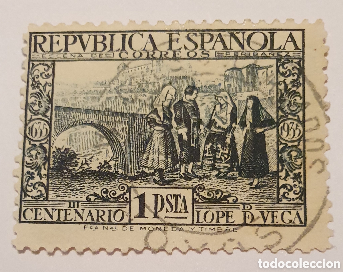 Sellos: Edifil 693 matasellado.