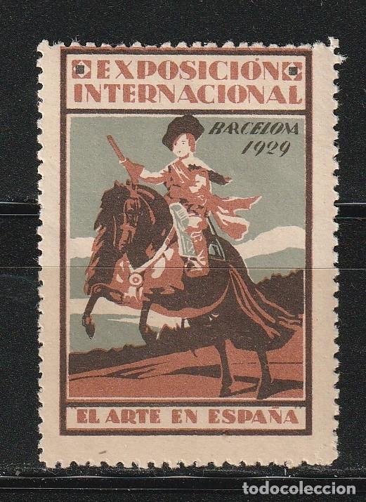 Timbres: VI&Ntilde;ETA DE LA EXPOSICION INTERNACIONAL DE 1.929