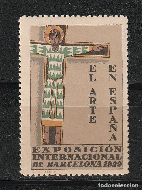 Timbres: VI&Ntilde;ETA DE LA EXPOSICION INTERNACIONAL DE 1.929