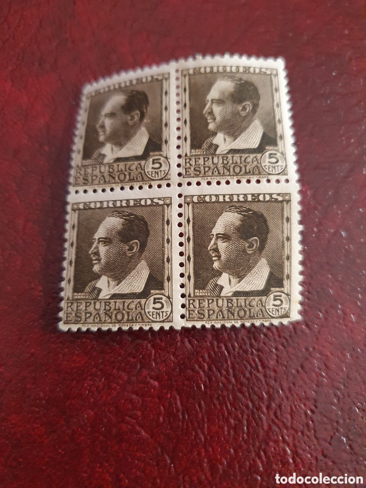 Timbres: Edifil 655 Blasco Ib&aacute;&ntilde;ez 1932