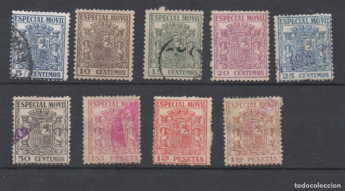 Timbres: SELLOS FISCALES 2&ordf; REP&Uacute;BLICA TIMBRE ESPECIAL MOVIL
