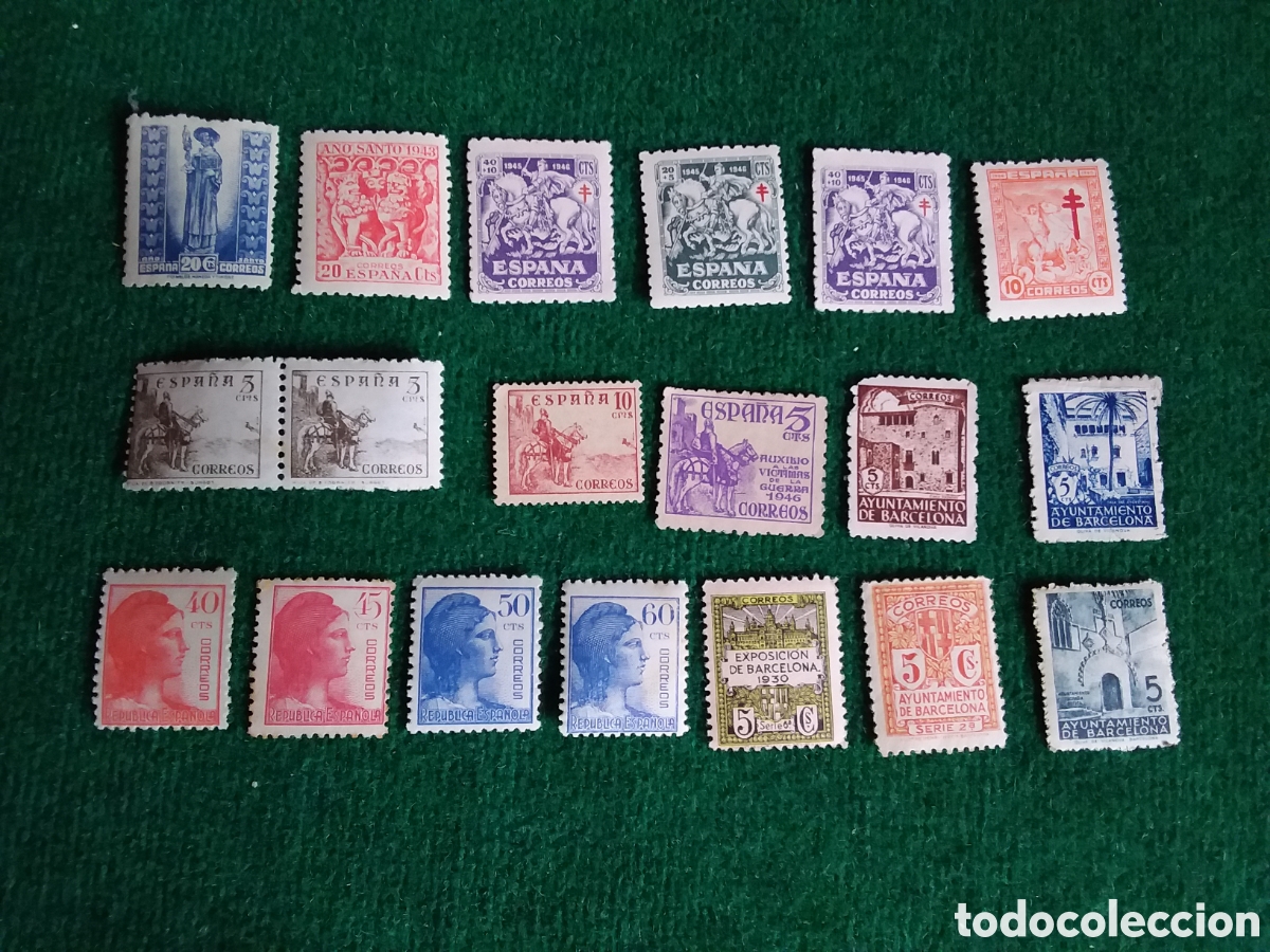 Sellos: ESPA&Ntilde;A SELLOS DE LA REP&Uacute;BLICA MNH MNH *