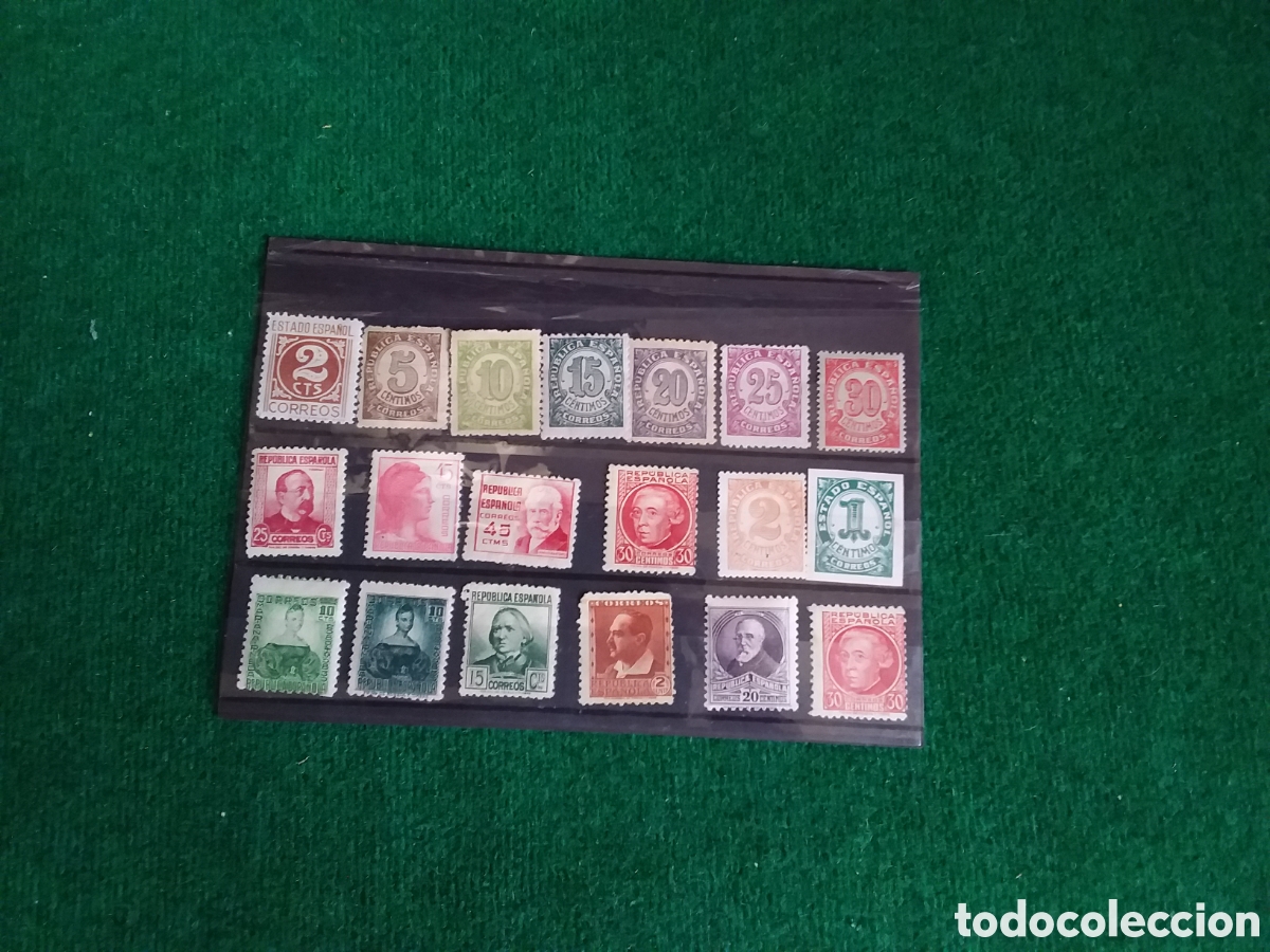 Sellos: ESPA&Ntilde;A SELLOS DE LA REP&Uacute;BLICA MNH MN**