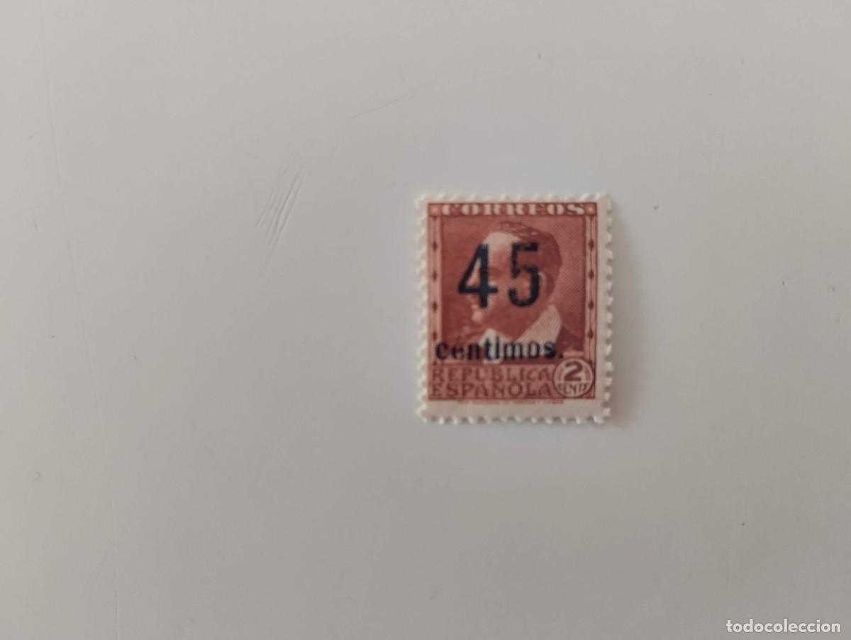 Sellos: Republica Espa&ntilde;ola Serie sobrecargada del a&ntilde;o 1938 Edifil NE 28 En nuevo**