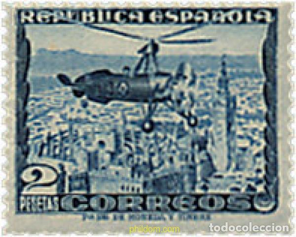 Sellos: 85528 MNH ESPA&Ntilde;A 1935 AUTOGIRO JUAN DE LA CIERVA