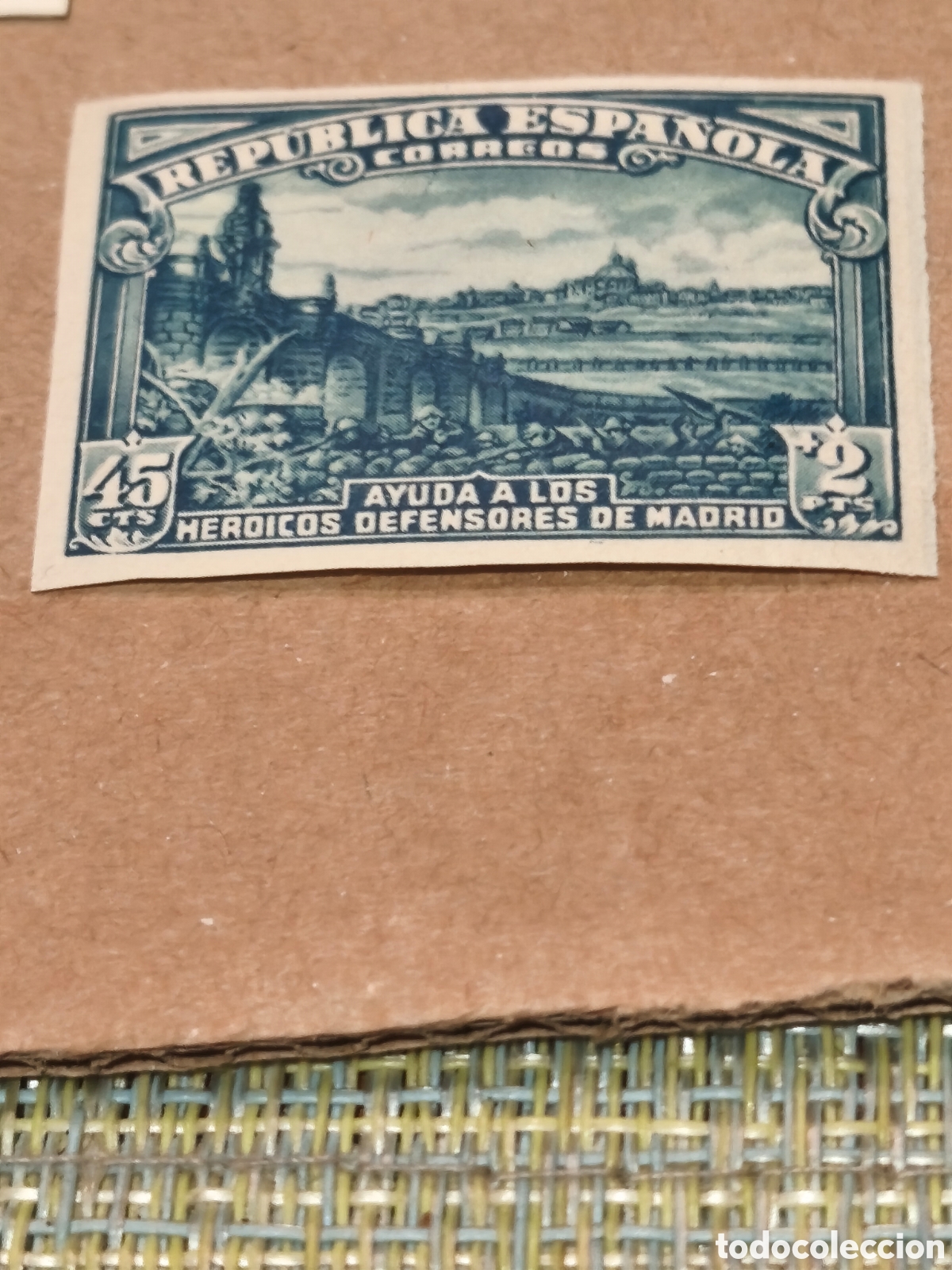 Sellos: Sello de la republica n 754 s.d. muy escaso ver las im&aacute;genes nuevo con goma**