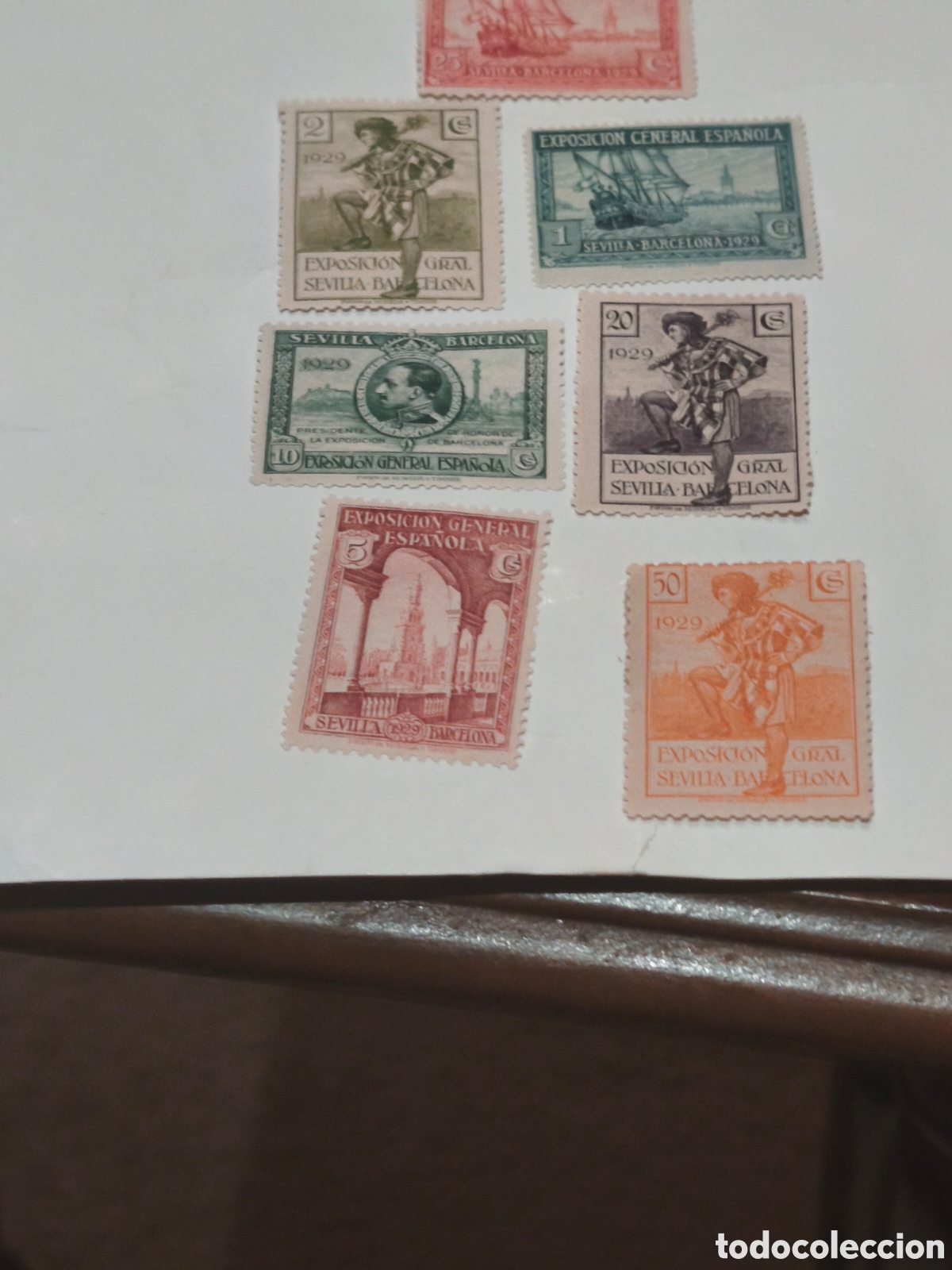 Stamps: Lote de 7 sellos de Espa&ntilde;a nuevos con goma** ver im&aacute;genes ocasi&oacute;n ver