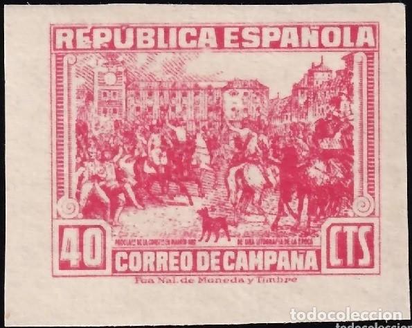 Sellos: ESPA&Ntilde;A 1939 CORREO DE CAMPA&Ntilde;A NO EMITIDO NE49 SD*