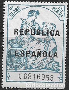 Sellos: FISCALES 1931 P&oacute;lizas, Alemany n&ordm; 612 * *
