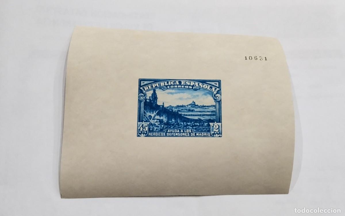 Selos: ESPA&Ntilde;A - 1938 - II REPUBLICA - EDIFIL 758s -SIN DENTAR - MNH** - NUEVA