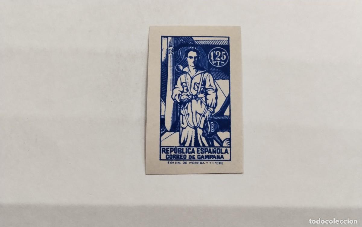 Selos: ESPA&Ntilde;A- 1939 - II REPUBLICA - EDIFIL NE55s SIN DENTAR - MNH** - NUEVO.
