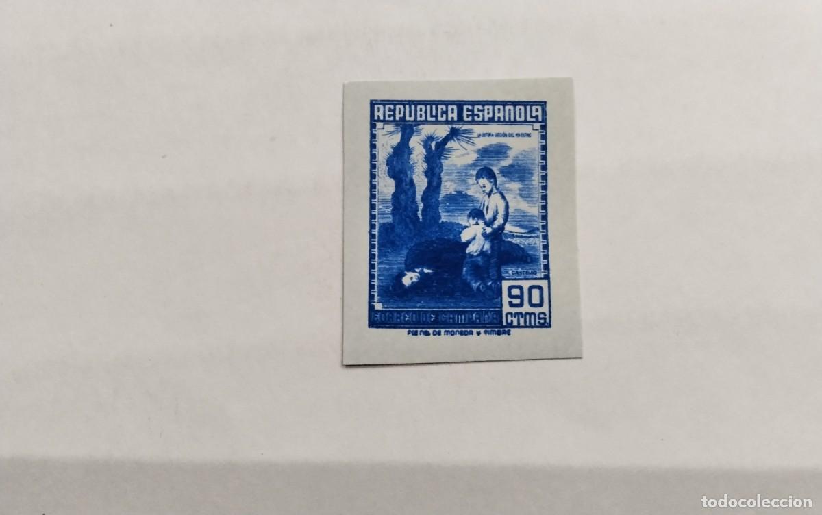 Selos: ESPA&Ntilde;A- 1939 - II REPUBLICA - EDIFIL NE54s -Sin dentar - MNH** - NUEVO.