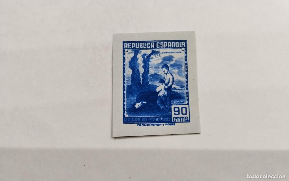 Selos: ESPA&Ntilde;A- 1939 - II REPUBLICA - EDIFIL NE54s -Sin dentar - MNH** - NUEVO.