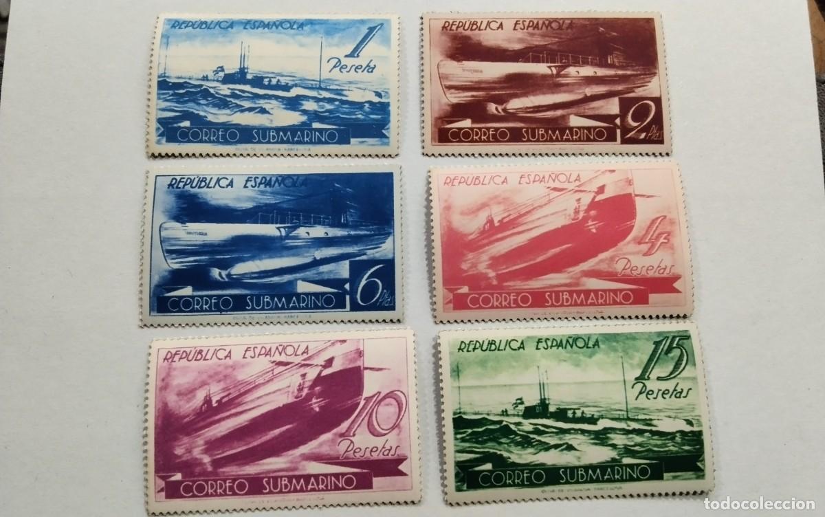 Selos: ESPA&Ntilde;A - 1938 - II REPUBLICA - EDIFIL 775/780 -SERIE COMPLETA - MNH** - NUEVOS