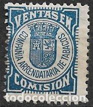 Sellos: FISCALES 1932 Compa&ntilde;&iacute;a Arrendataria de Tabacos, GUILLAM&Oacute;N n&ordm; 19 *