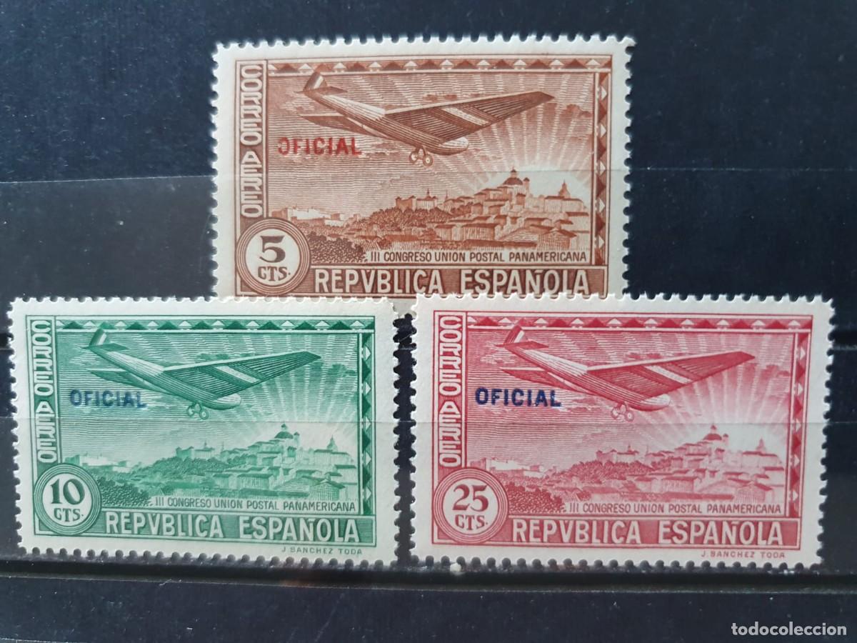 Selos: EDIFIL 614 ** A 616 ** ESPA&Ntilde;A 1931