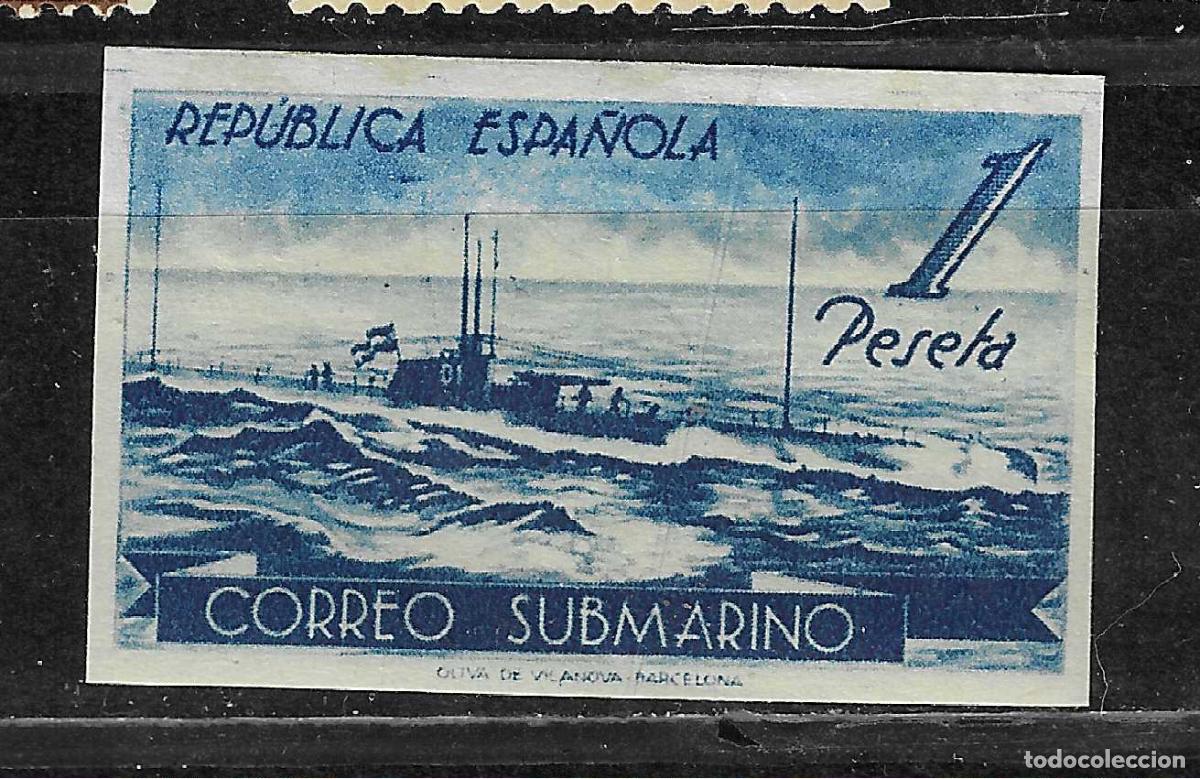 Selos: ESPA&Ntilde;A CORREO SUBMARINO EDIFIL 775* SIN DENTAR