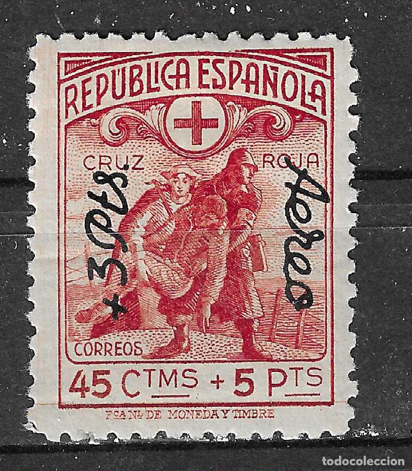 Selos: ESPA&Ntilde;A 1938 CRUZ ROJA EDIFIL 768*