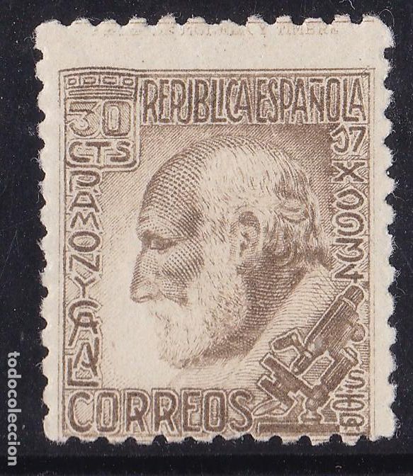 Sellos: AA5- Ram&oacute;n y Cajal Edifil 680**. Sin Fijasellos PERFECTO