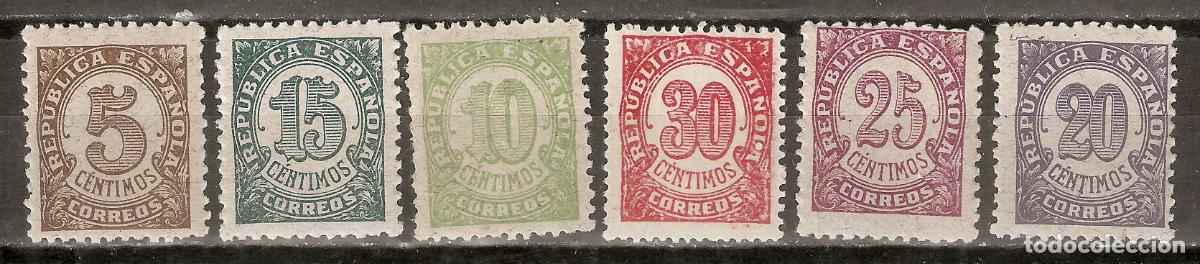 Timbres: ESPA&Ntilde;A 1938 CIFRAS EDIFIL 745/0** SIN FIJASELLOS