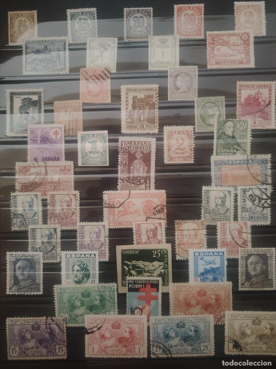 Stamps: LOTE ESPA&Ntilde;A ANTIGUOS SELLOS ALTO VALOR EN CATALOGO LOTE 6