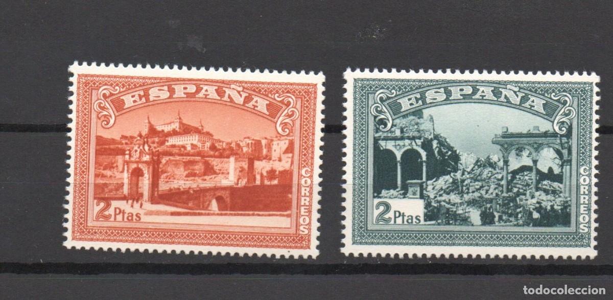 Stamps: EDIFIL 836 / 837 ** I ANIVERSARIO ALZAMIENTO NACIONAL SH