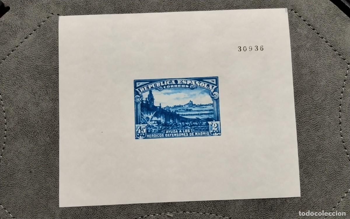 Selos: ESPA&Ntilde;A - 1938 - II REPUBLICA - EDIFIL 758s -SIN DENTAR - MNH** - NUEVA