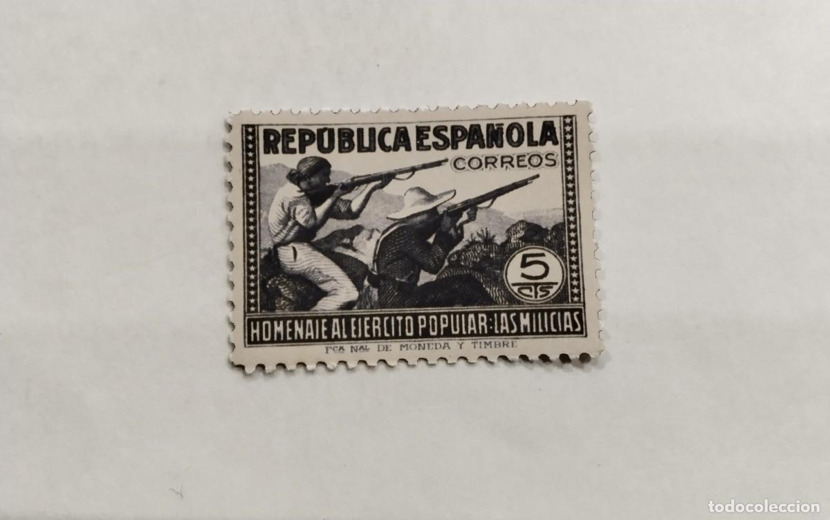 Sellos: ESPA&Ntilde;A - 1938 - II REPUBLICA - EDIFIL 792 - MNH** - NUEVO - CENTRADO