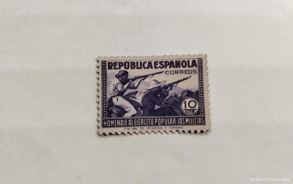 Sellos: ESPA&Ntilde;A - 1938 - II REPUBLICA - EDIFIL 793 - MNH** - NUEVO - CENTRADO