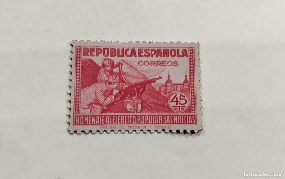 Sellos: ESPA&Ntilde;A - 1938 - II REPUBLICA - EDIFIL 795 - MNH** - NUEVO - CENTRADO