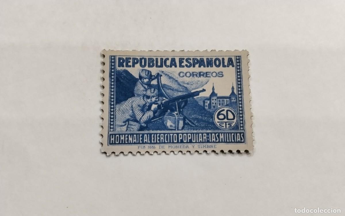 Sellos: ESPA&Ntilde;A - 1938 - II REPUBLICA - EDIFIL 796 - MNH** - NUEVO - CENTRADO