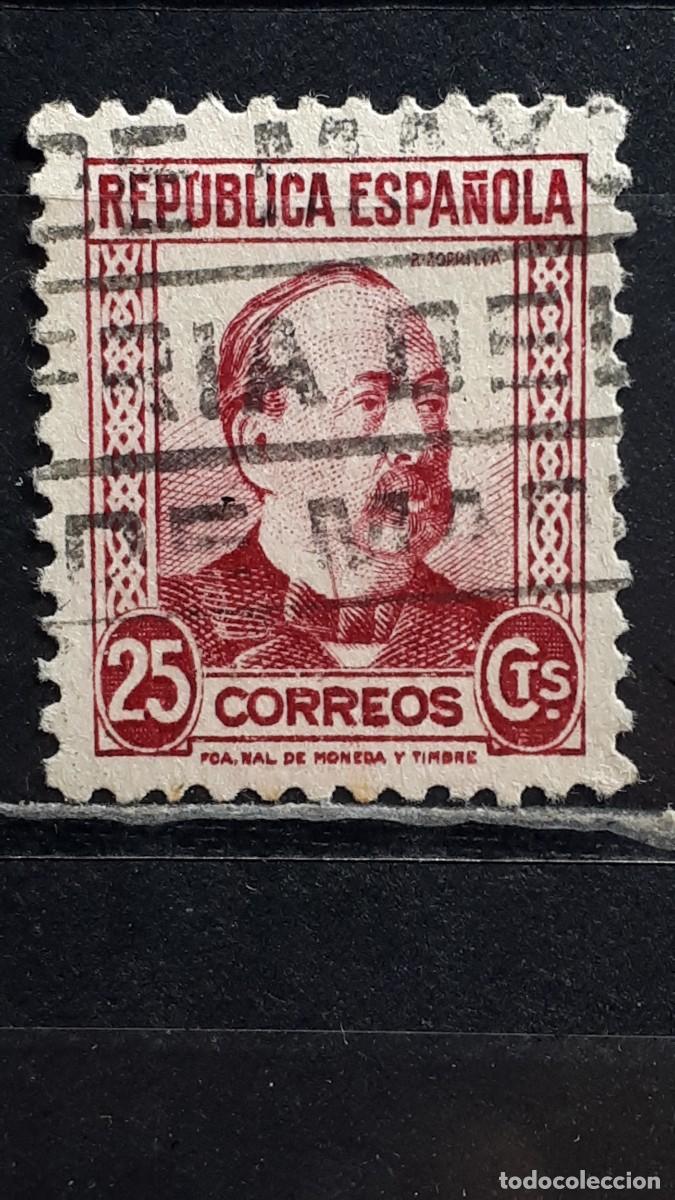 Sellos: ESPA&Ntilde;A. A&Ntilde;O 1933. &deg;. Edifil 685 - Foto 1
