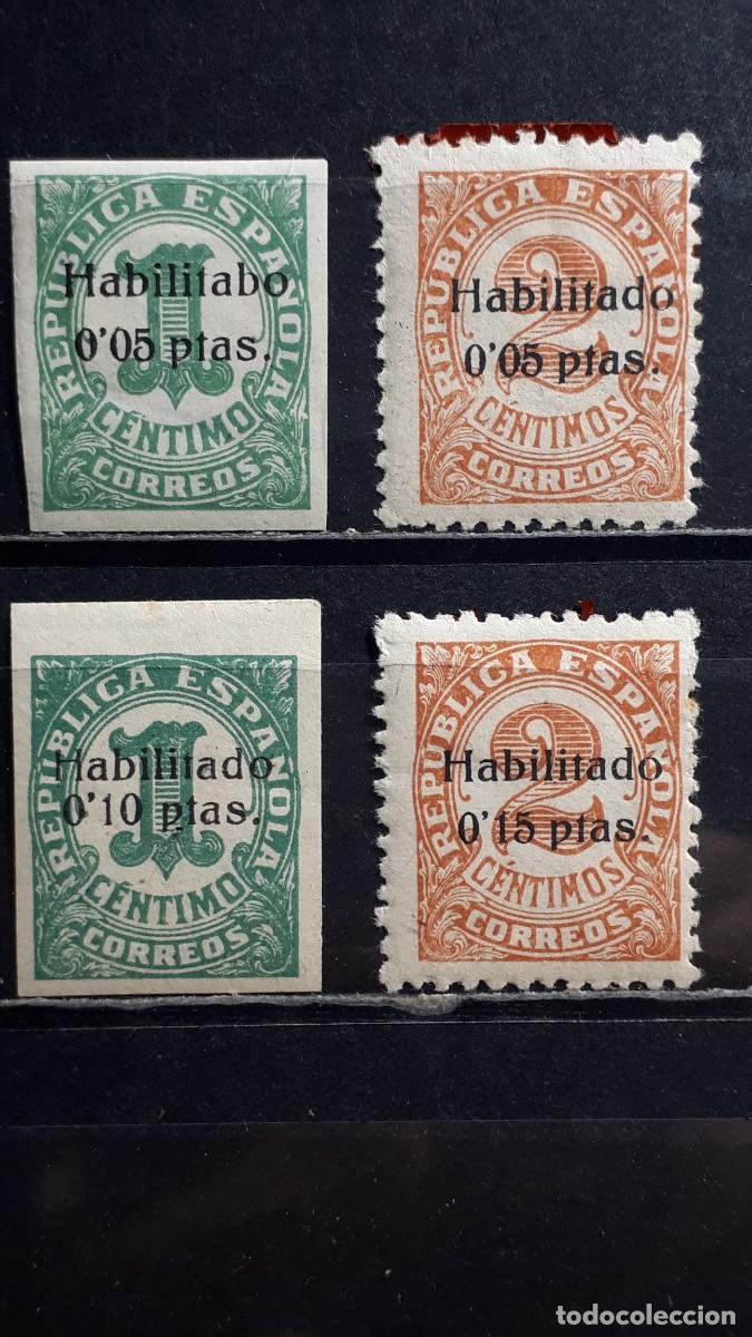 Sellos: ESPA&Ntilde;A. A&Ntilde;O 1933. *. Edifil 677/8 - Foto 1