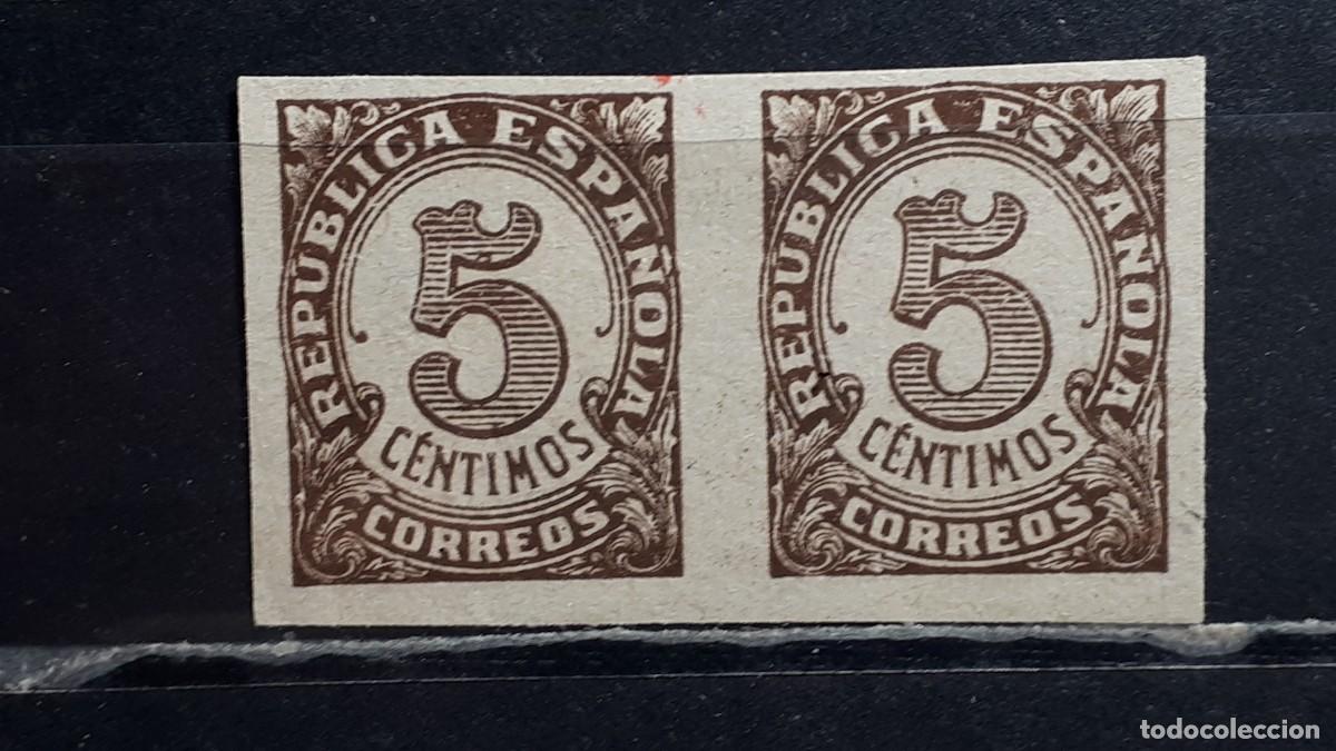Sellos: ESPA&Ntilde;A. A&Ntilde;O 1938. */(*). Edifil 745 S.D.