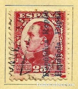 Stamps: ESPA&Ntilde;A 1931 - SELLO DE ALFONSO XIII SOBRECARGADO &rdquo;REPUBLICA ESPA&Ntilde;OLA&rdquo; EDIFIL 598 USADO