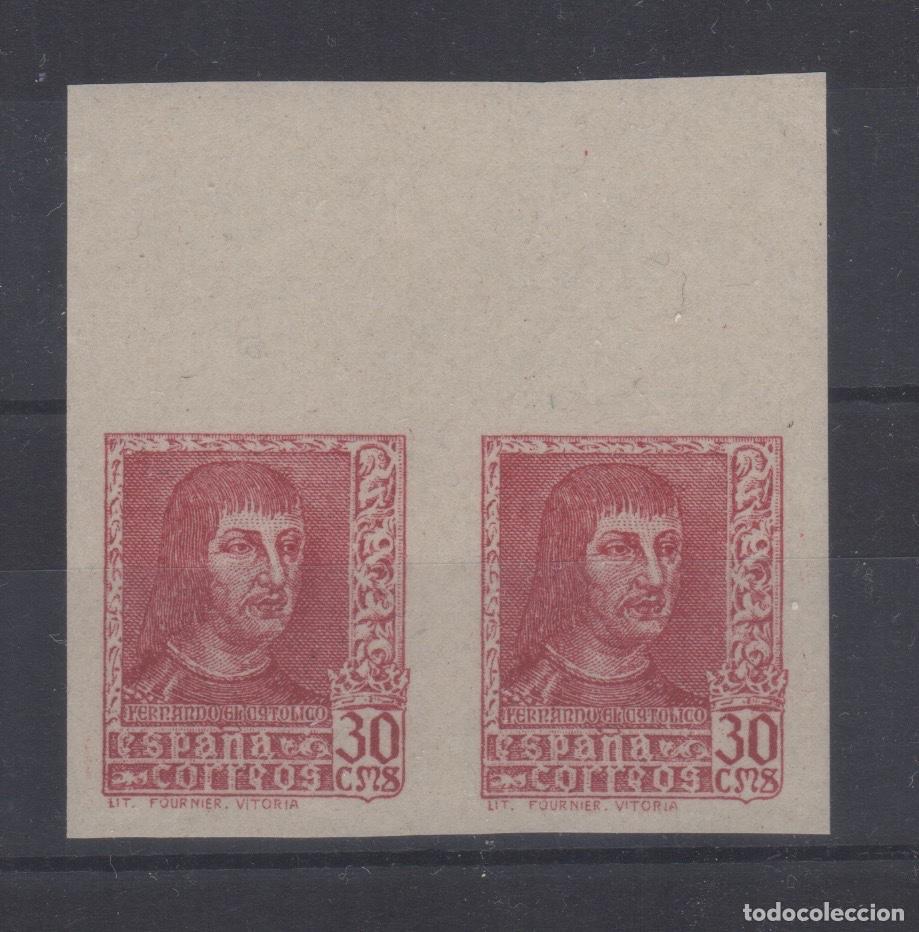 Timbres: 1938 Fernando el Catolico Edifil 844Aes PAREJA CV 180&euro;