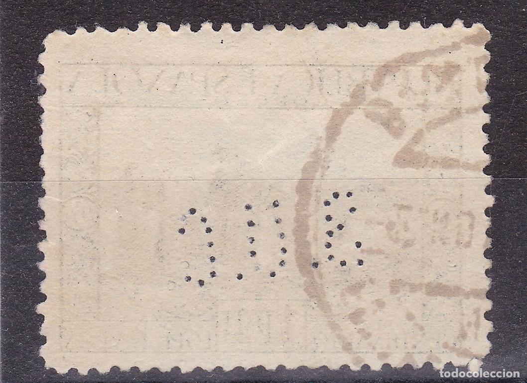 Sellos: AA6-Centenario LOPE de VEGA 1 Pta . PERFORADO BUC - Foto 2