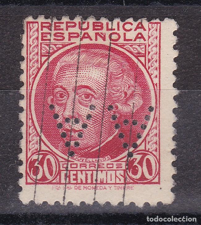 Francobolli: AA7-JOVELLANOS 30 Cts . PERFORADO AA