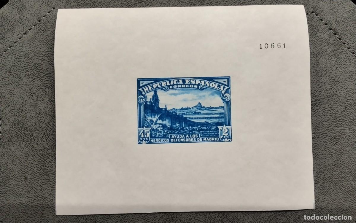 Sellos: ESPA&Ntilde;A - 1938 - II REPUBLICA - EDIFIL 758s -SIN DENTAR - MNH** - NUEVA
