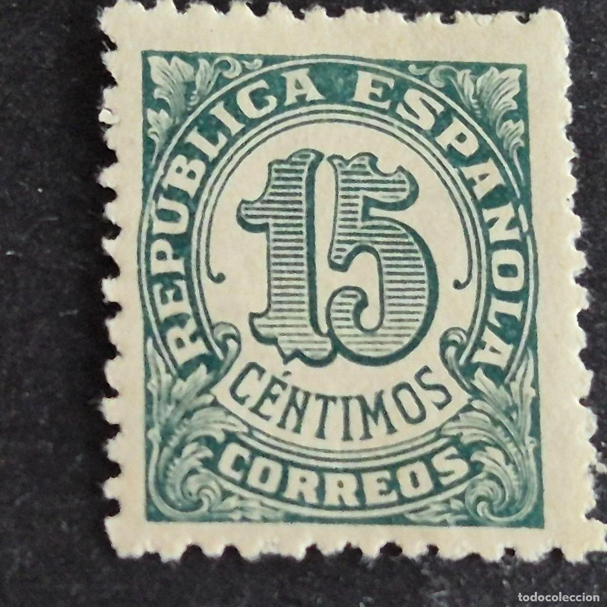 Sellos: ESPA&Ntilde;A, 1938, CIFRAS, EDIFIL 747*, NUEVO, GOMA, FIJASELLO, (LOTE AR)