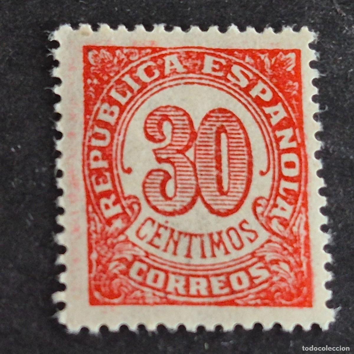 Sellos: ESPA&Ntilde;A, 1938, CIFRAS, EDIFIL 750*, NUEVO, GOMA, FIJASELLO, (LOTE AR)
